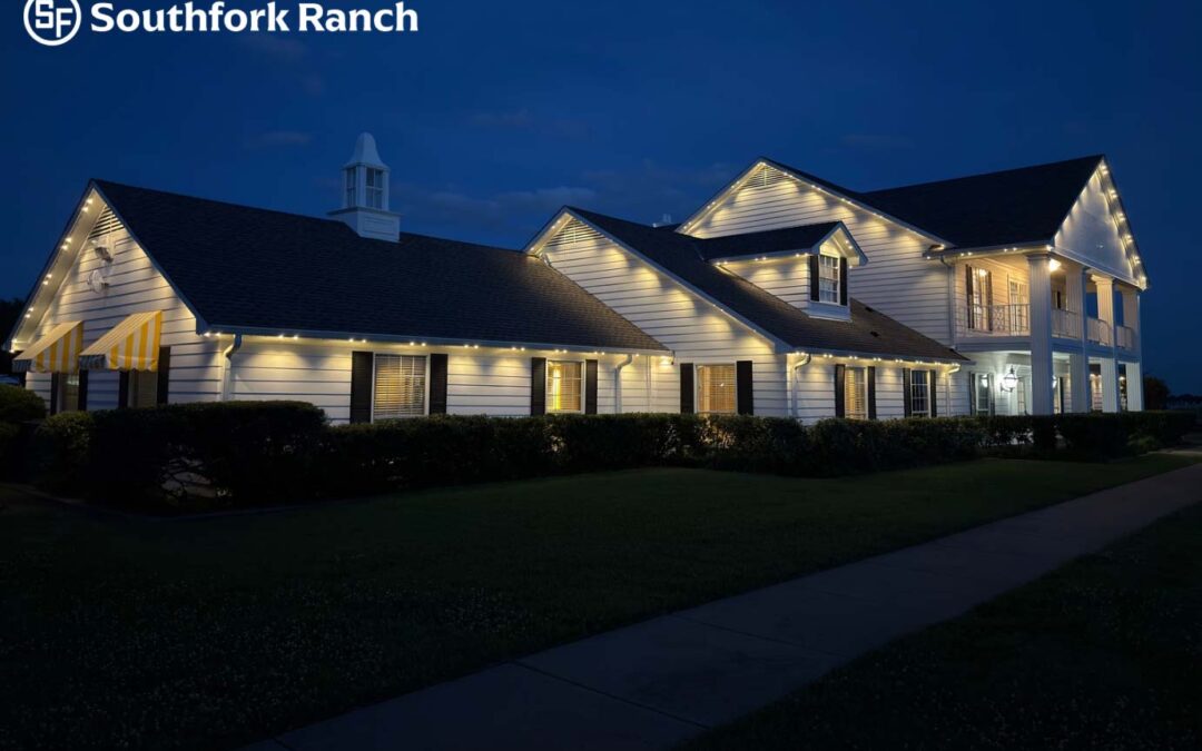 South Fork Ranch Gemstone Lighting
