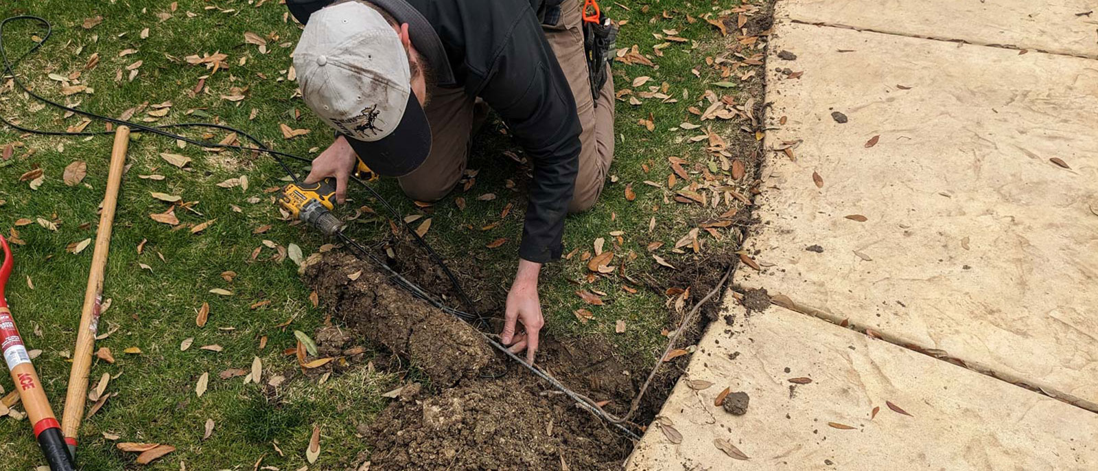 landscape-lighting-repair-banner Step Landscape Lighting Dallas AK Lighting