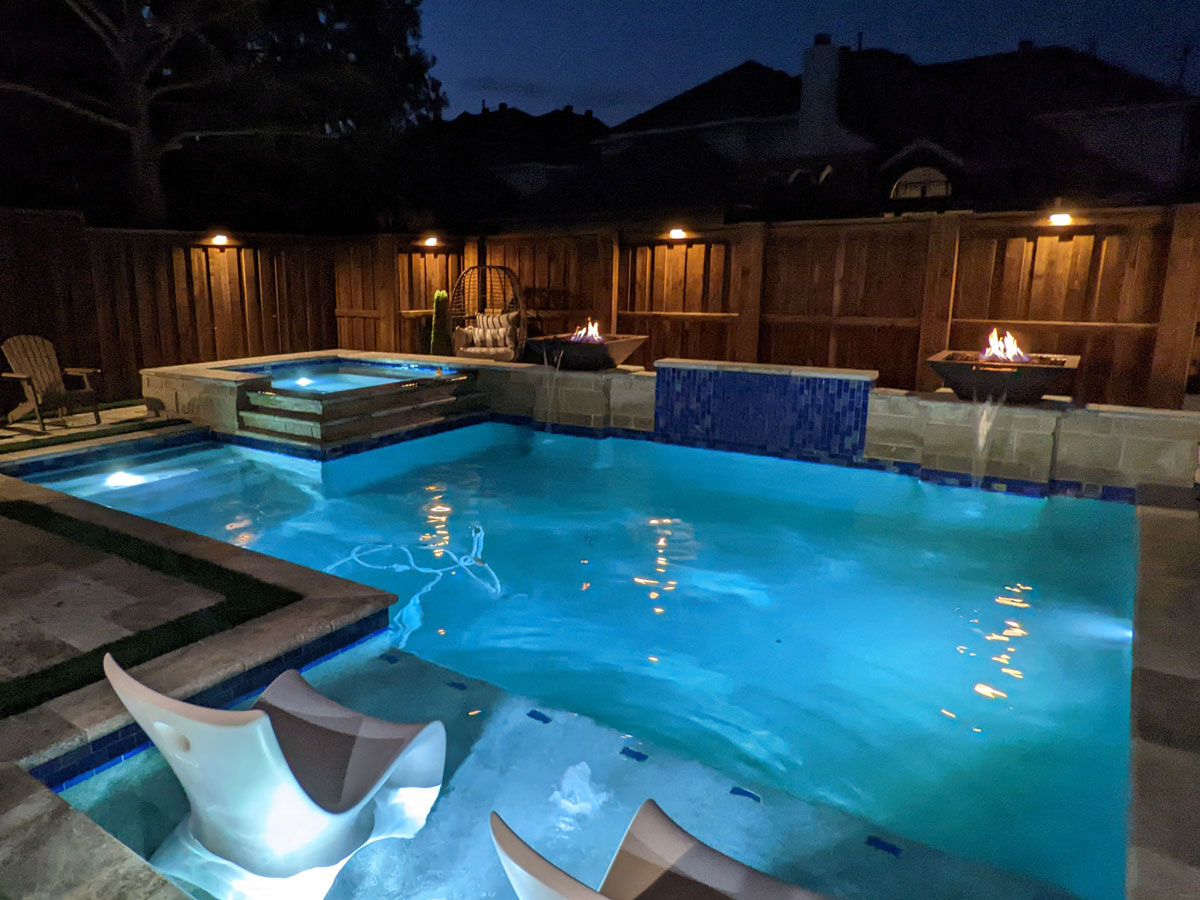 Pool Lighting Dallas AK Lighting